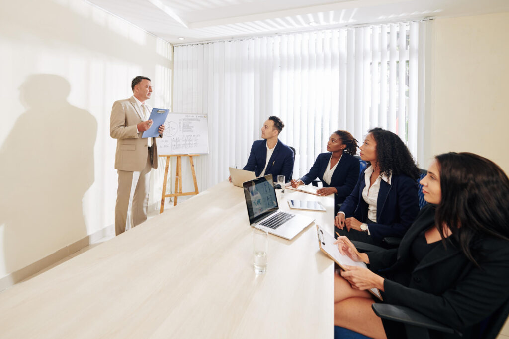 company ceo talking in front of managers 2025 01 29 12 21 46 utc