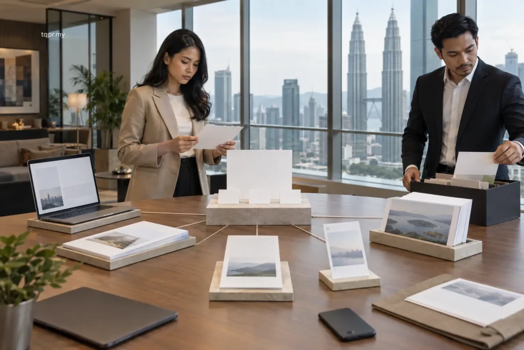 Brand Reputation in the AI Era: What Malaysian Businesses Need to Know 2 Brand reputation team aligning website, executive, media, social and customer communications around one defensible factual position.