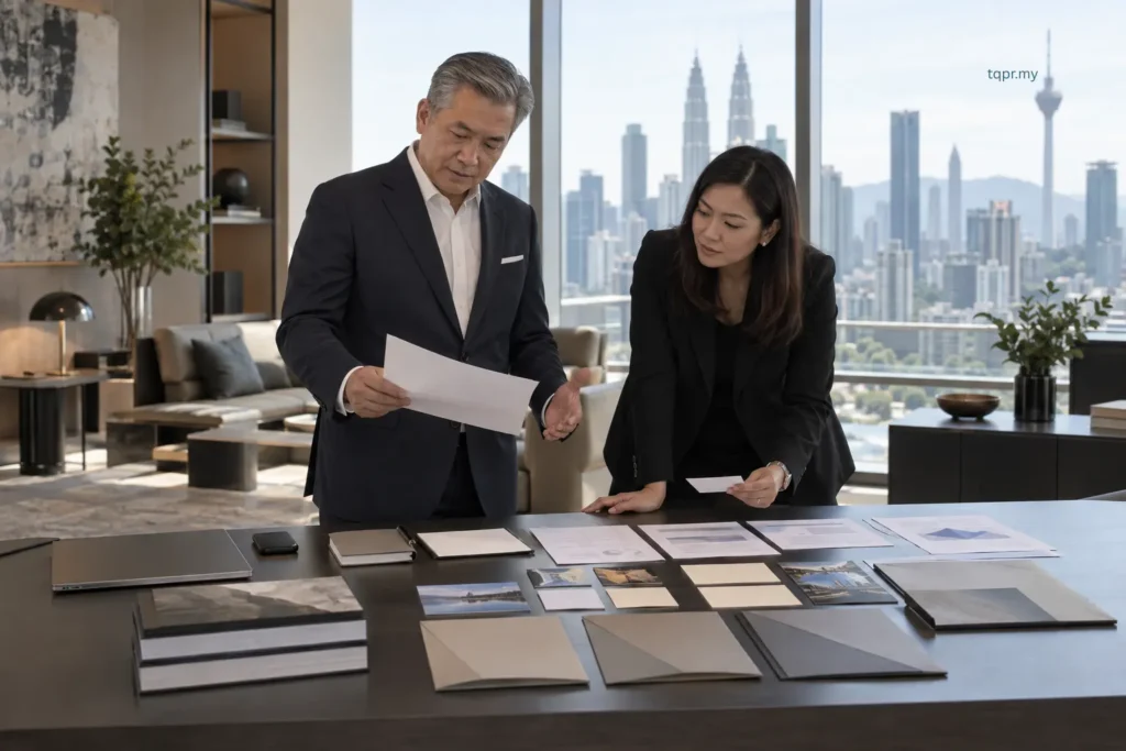 How to Build Executive Thought Leadership in Malaysia 1 Asian Malaysian executive developing an executive thought leadership position from evidence, experience and supporting proof.