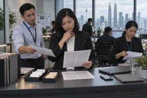 Blogs & Articles 8 Malaysian communications lead preparing a holding statement from verified facts while a crisis investigation is still developing.