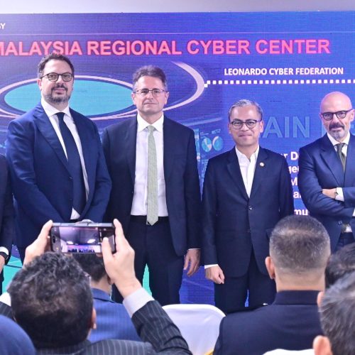 Leonardo Regional Cyber Centre Malaysia 2 Photo Op